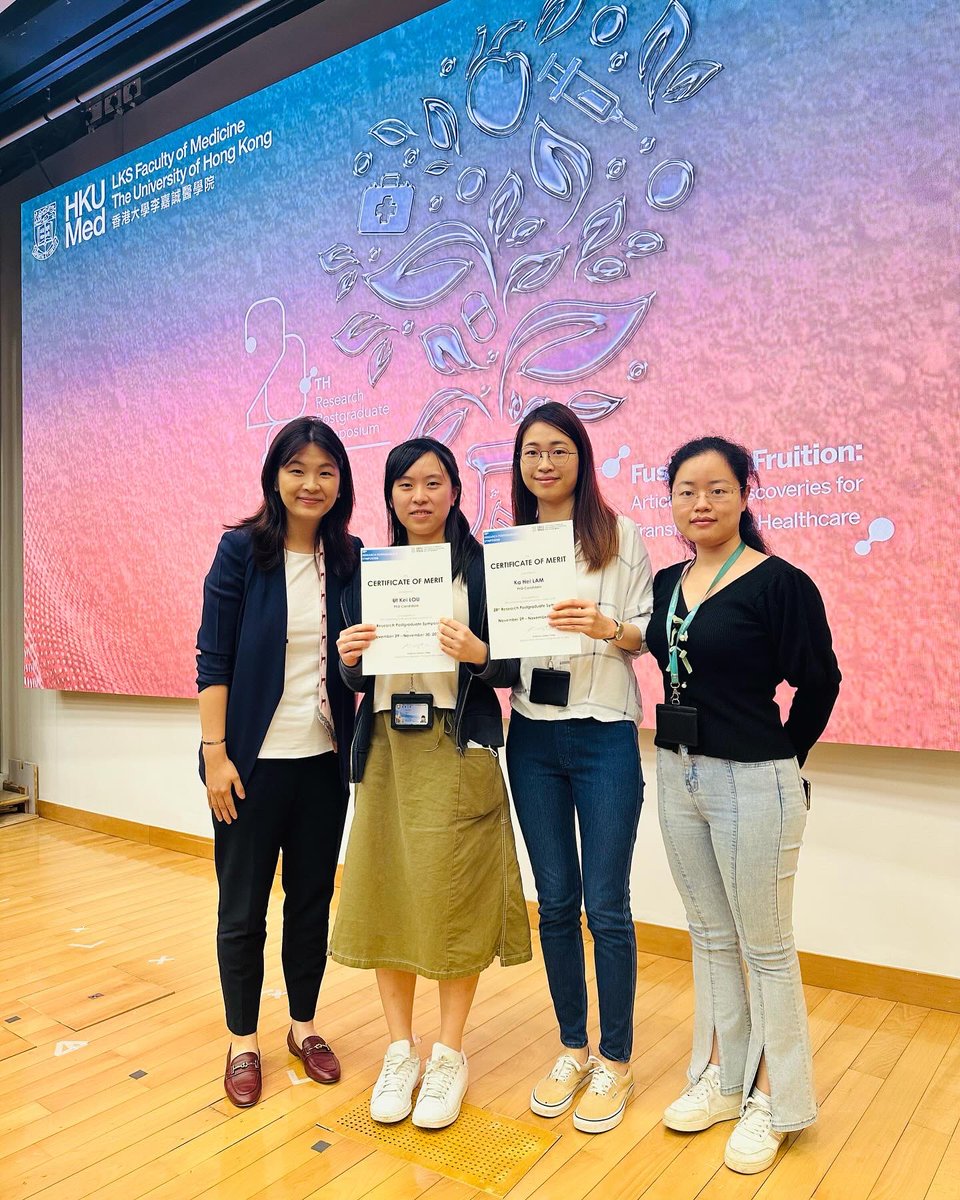 stephaniema912's tweet image. 28th HKUMed RPG Symposium - Well done to all who participated and made presentations and congrats to Venus and Sheree on getting two of the best poster awards 😌

@hkusbms 
@hkumed 
#photoboothfun