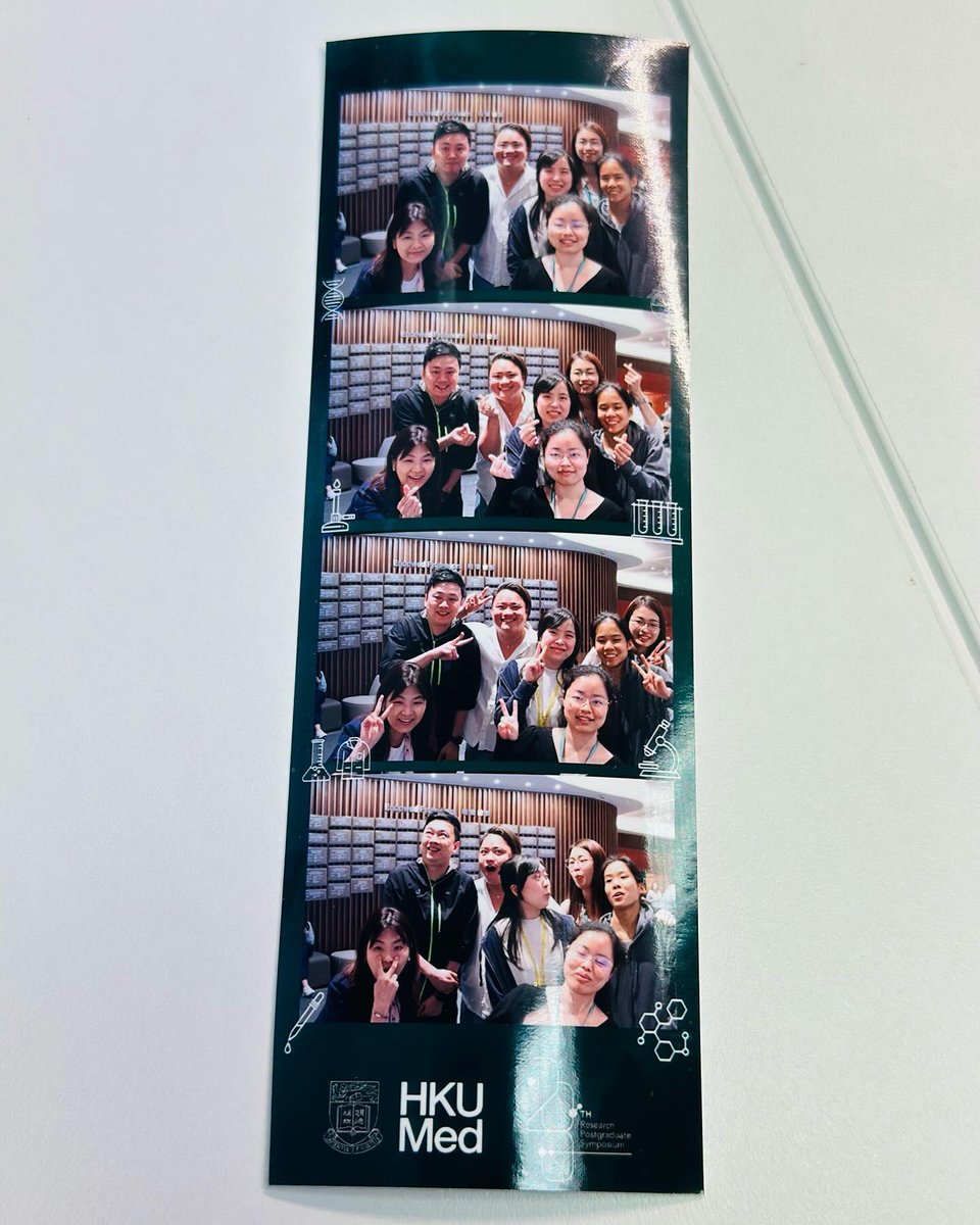 stephaniema912's tweet image. 28th HKUMed RPG Symposium - Well done to all who participated and made presentations and congrats to Venus and Sheree on getting two of the best poster awards 😌

@hkusbms 
@hkumed 
#photoboothfun