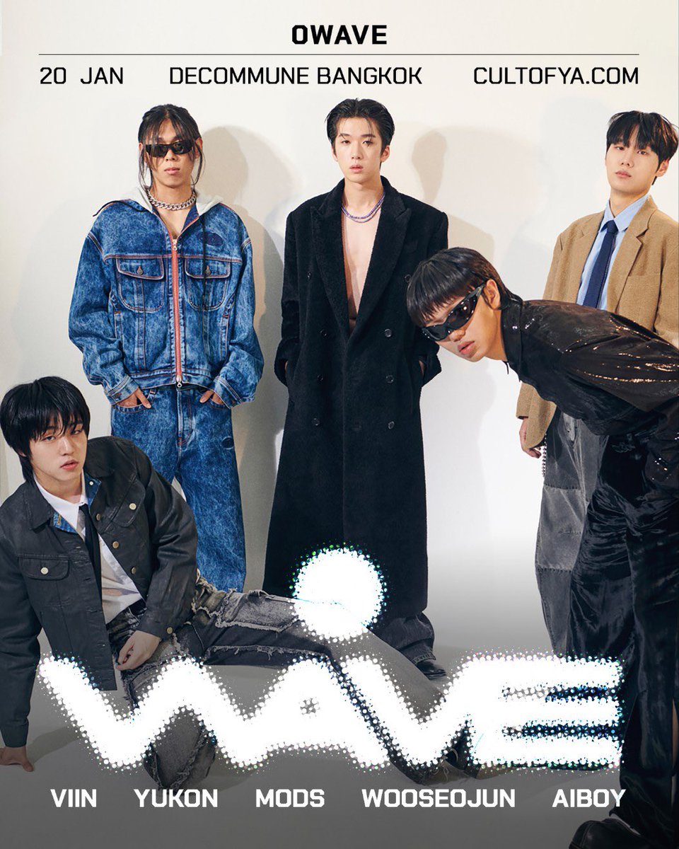 Let’s party Thailand 🇹🇭

0WAVE in Bangkok
On sale Monday 4 Dec 10AM Thailand Time
CULTOFYA.COM

0WAVE ในกรุงเทพฯ
 วางจำหน่ายวันจันทร์ที่ 4 ธันวาคม 10.00 น. ตามเวลาประเทศไทย
 CULTOFYA.COM