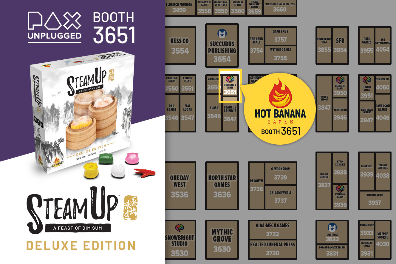 Steam Up: A Feast of Dim Sum by Pauline & Marie (Hot Banana Games) —  Kickstarter