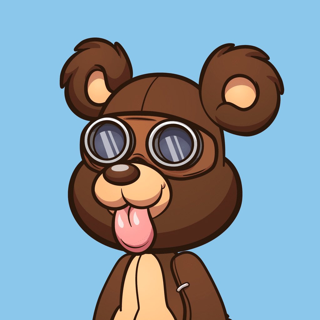 ChasingCheese32's tweet photo. Guys please take a brief moment to admire a true 1/1 that @dulltoucan blessed me with today:

A hand-knit/stuffed/stitched teddy bear that brings my  @killabearsnft PFP to life, aviators and all 🥺🧸

Looks perfect 🤌 right next to my KillaToys 

#WeLikeTheBears #TheBOAT🚤 https://t.co/Gx2hf5Mxfk