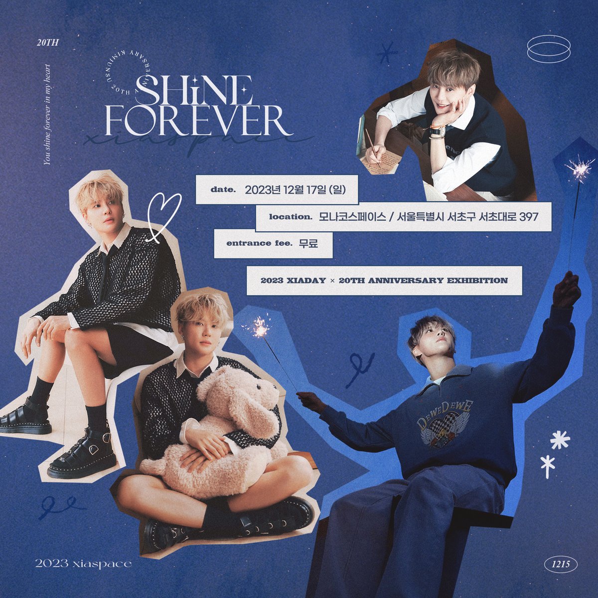 ✦

❝ 𝑺𝑯𝑰𝑵𝑬 𝑭𝑶𝑹𝑬𝑽𝑬𝑹 ❞
𝒷𝓎. 𝑋𝐼𝐴𝑆𝑃𝐴𝐶𝐸

🗓 𝟐𝟎𝟐𝟑. 𝟏𝟐. 𝟏𝟕 (𝐒𝐮𝐧.)
📍 𝐌𝐎𝐍𝐀𝐂𝐎 𝐒𝐏𝐀𝐂𝐄

-
𝑪𝒐𝒎𝒊𝒏𝒈 𝑺𝒐𝒐𝒏!