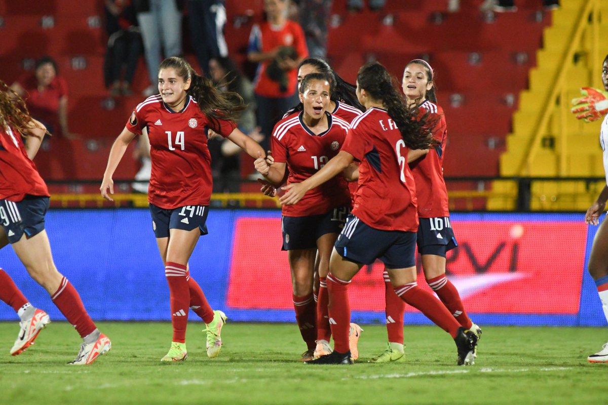 El gol de la victoria gracias a Alexa Herrera 🫶🏽🇨🇷. ¡Nos vemos en San Cristóbal y Nieves!