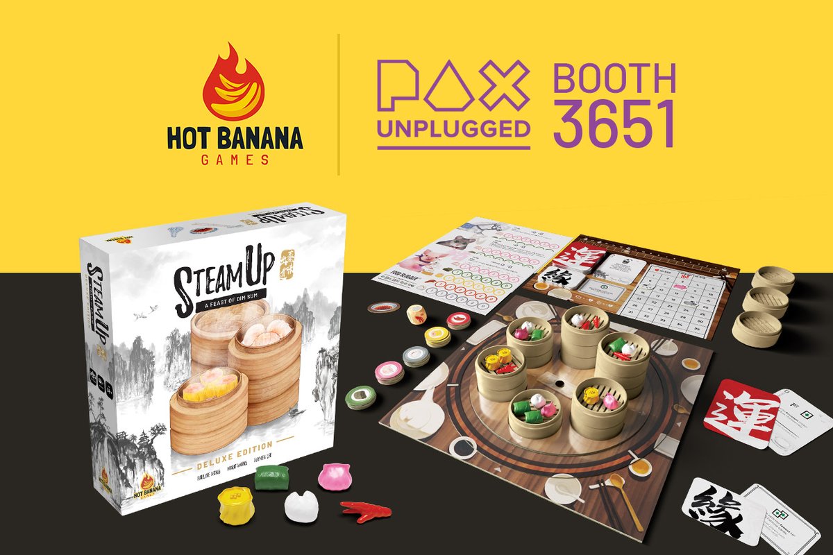 Steam Up: A Feast of Dim Sum by Pauline & Marie (Hot Banana Games) —  Kickstarter