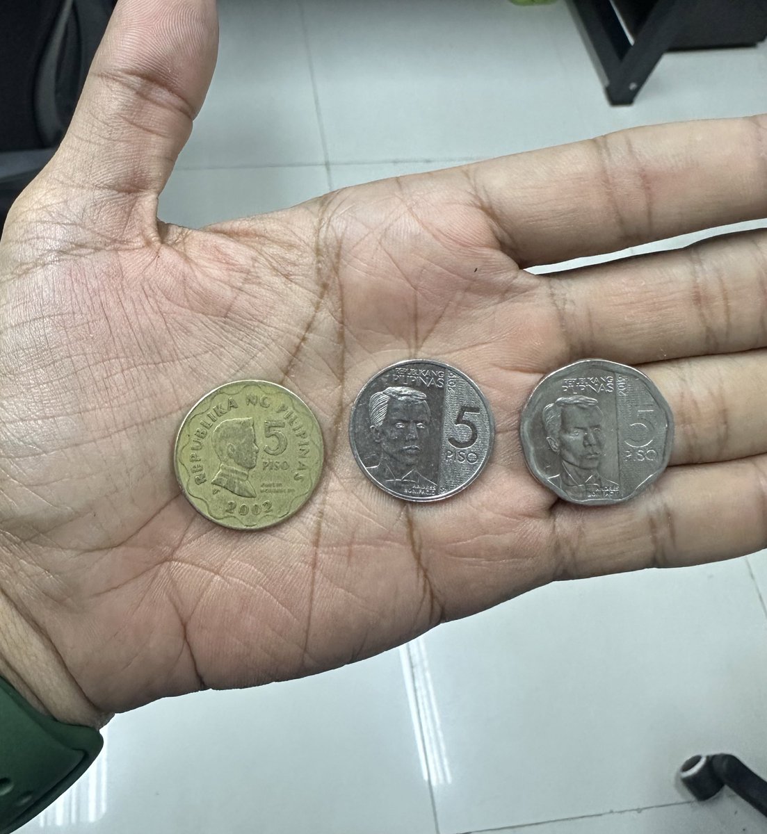 Misan talaga litong lito na ko sa mga barya natin