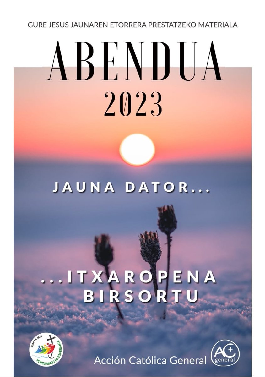 Material para vivir este ADVIENTO
⬇️⬇️⬇️⬇️⬇️⬇️⬇️⬇️⬇️⬇️⬇️
¡¡Ahora también disponible en EUSKERA!!

Descarga en accioncatolicageneral.es/publicaciones/…