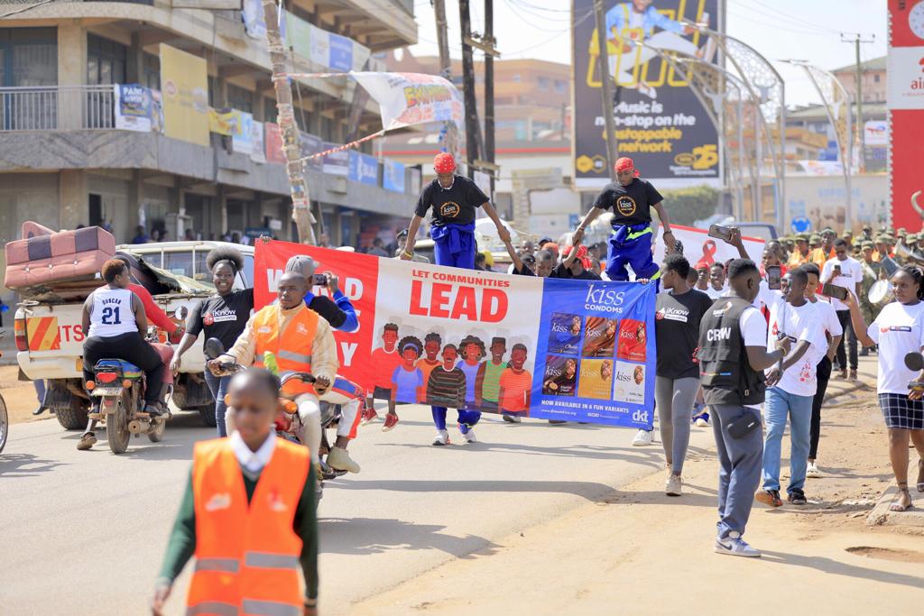In Mbarara, a dazzling procession #IknowKatiUG23 illuminates the city in commemoration of World AIDS Day, blending beauty and excitement. 

Vibrant floats adorned with messages of hope paraded through the streets, accompanied by rhythmic band that echoed the resilience of those