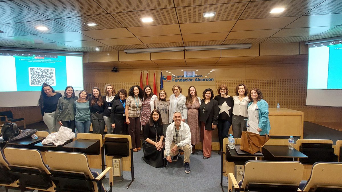 Charrachaparra's tweet photo. Gran trabajo en equipo multidisciplinar ayer en HUFA. PRIMERAS JORNADAS IC PARA ENFERMERÍA DE AP. Gracias!. @Carol_O_C @BeaSSauce @rc_merche @sandraduquelop1 @R_Campuzano_R @PilarDelSan @Arantxadue @AEEC_enfcardio @UMIPIC https://t.co/U0fEcaIxB2