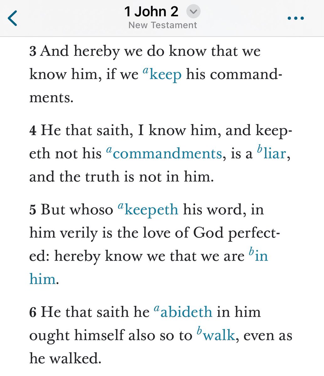 ClarkDDS11's tweet image. To be a Christian you need to walk the walk.

No creeds necessary.

John is clear.