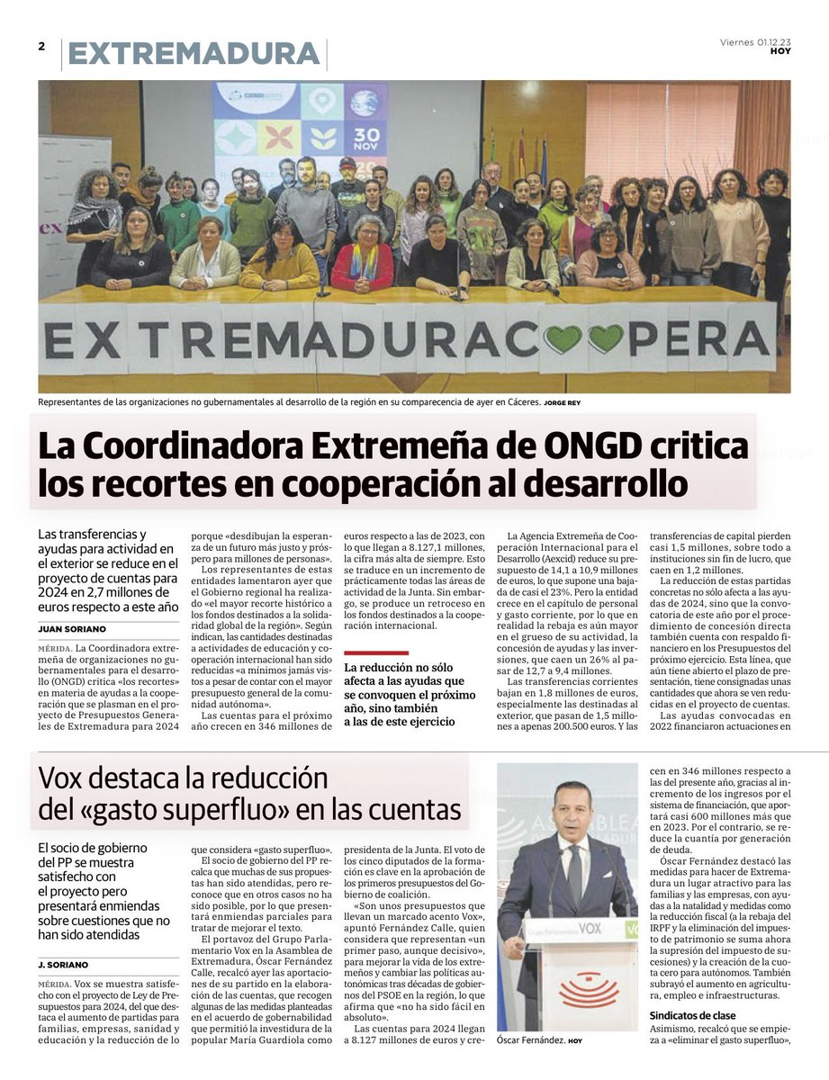 Quienes somos en la Coordinadora Extremeña de ONGD