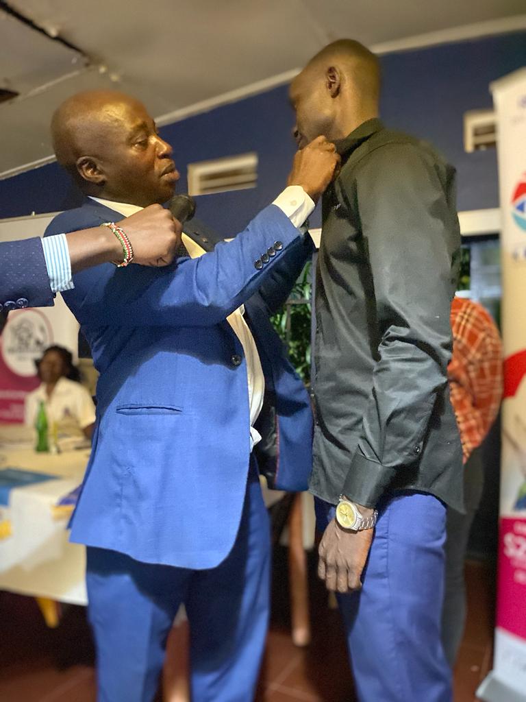 RotaryMedia256's tweet photo. @RctKyambogo Witnessed the inspiring induction ceremony during their Chatar Night – a symbolic welcome to new members ready to make a difference!  #RotaractInduction #ChatarNight https://t.co/ivBetC4qZ7