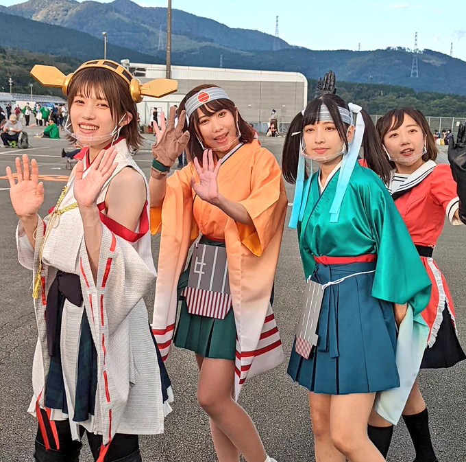 #艦娘遊撃隊 で比叡さんとして活躍していた井川さんの写真です瑞フェス、新春ライブ北海道コラボ、そして舞鶴コラボたくさんお会いしました 