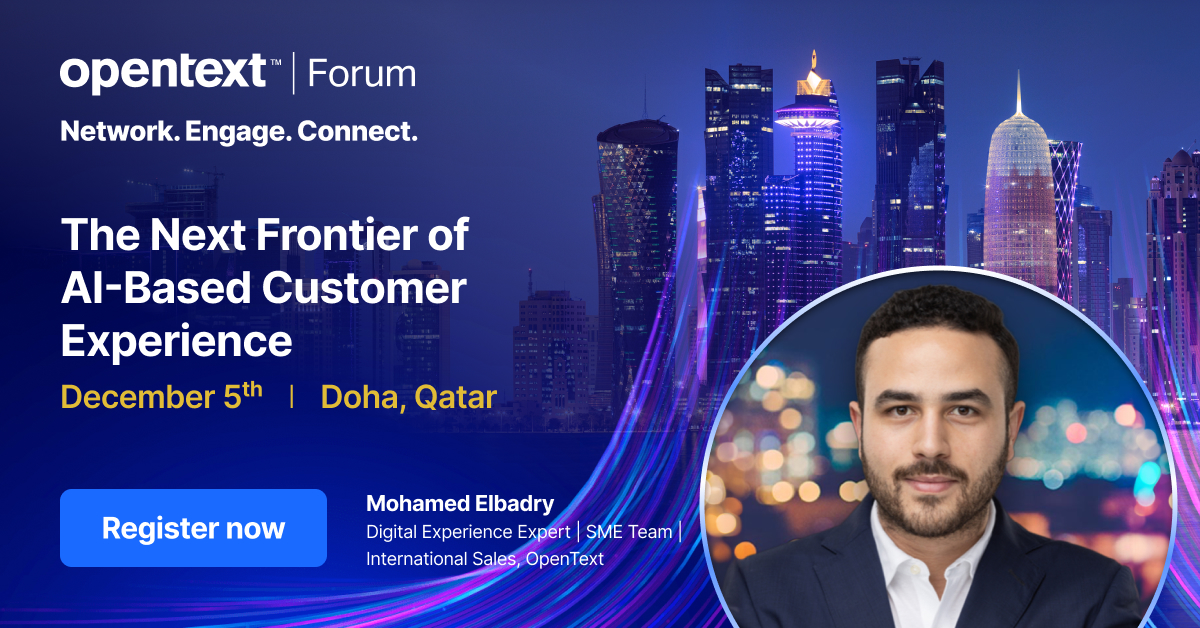 WaldeckCAnn's tweet image. Embark into the future of #AI alongside Mohamed Elbadry, an eminent AI visionary and luminary featured at #OpenTextForumQatar2023

Ready to stand at the forefront of AI&apos;s revolutionary tide? ow.ly/E6QA50QabTk

#AviatorRevolution #AIInnovation #Aviator #OpenText @OpenText