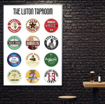 GOOD MORNING HATTERS!

I've teamed up with The Football Taproom to give away this super cool A3 Luton Town print!

If you want to be in with a chance to win, LIKE, RETWEET AND FOLLOW @footballtaproom and we will draw a winner next week!

#LutonTown #COYH #PremierLeague