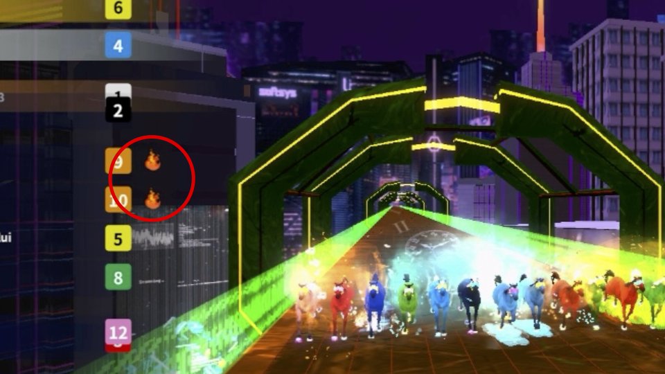 次回のアップデートで Gate 番号の横に表示される🔥焔は Best Focus Navigation system (開発コード : BFN=バフン)です。
BFN system が独断と偏見により選出した注目馬を表示します。勝利を保証するものではありません。

#METAHORSE #メタホース