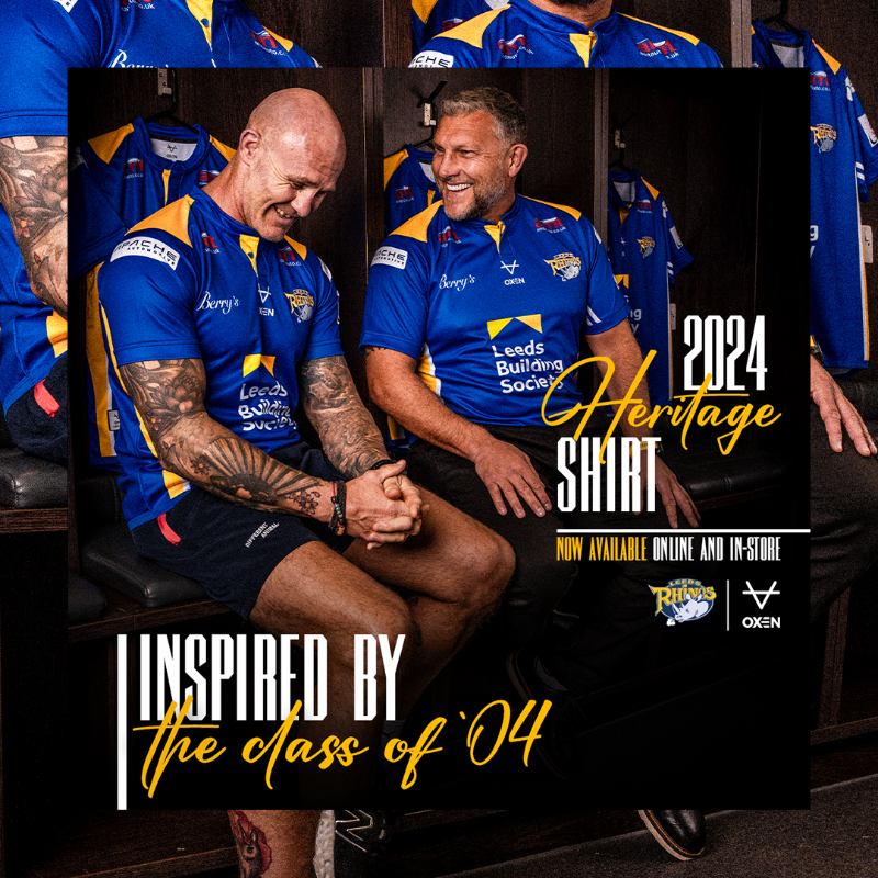 leedsrhinos's tweet photo. 𝕴𝖓𝖘𝖕𝖎𝖗𝖊𝖉 𝕭𝖞 𝖙𝖍𝖊 𝕮𝖑𝖆𝖘𝖘 𝖔𝖋 '𝕺4 👨‍🎓

What does everyone think of our new heritage shirt?