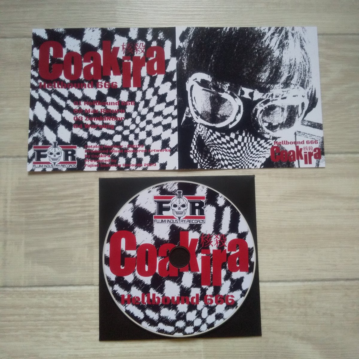 akiradeath's tweet image. OUT NOW!!
Coakira New EP『Hellbound 666』

Bandcamp(CDR 7USD/DL 5USD)
fujimi.bandcamp.com/album/hellboun…

Subscription
ultravybe.lnk.to/hellbound666

 #BandcampFriday に合わせてFIR全商品30%ディスカウントセールやってます！

ディスカウントコード: extra666

#speedcore #terrorcore #gabber #extratone