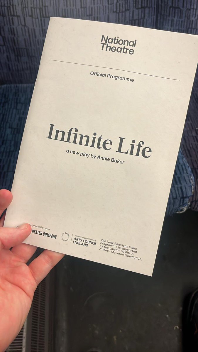 Look out for our review of #infinitelife @NationalTheatre soon #review #theatre #london #whatson