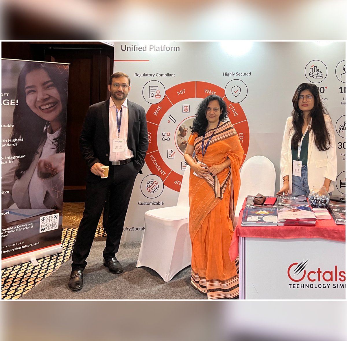 Octalsoft_'s tweet image. Join us at #SCDM2023 Annual Conference! Octalsoft is thrilled to be a part of this Conference, showcasing our commitment to revolutionizing clinical data management. Swing by booth 25 at The Leela Bhartiya City, Bengaluru to discover how we&apos;re driving healthcare innovation!