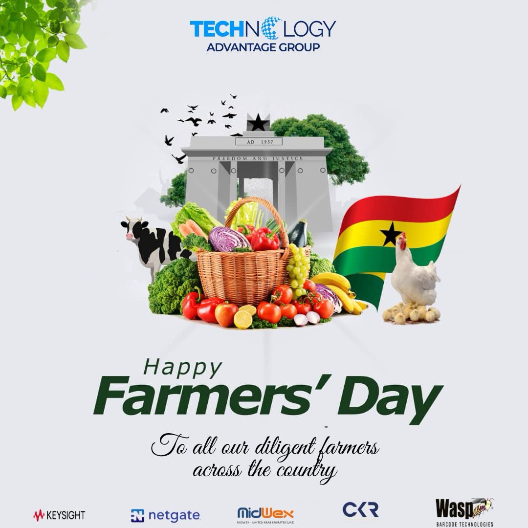 techadgh's tweet photo. Happy Farmers’ Day from TAG!
#techadgroup #happyfarmersday https://t.co/XxoEusl6Wu