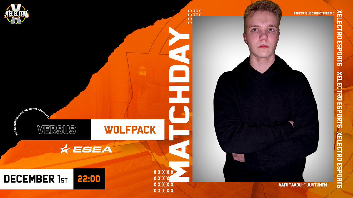 XelectroeSports's tweet photo. TÄNÄÄN TAISTELLAAN PAIKASTA ESEAN PUDOTUSPELEISSÄ!

🏆ESEA Open 47
🆚Wolfpack
🕙22:00🇫🇮
🎙️@EZ_J0N1Z &amp; @Juhouu_ 
📺https://t.co/HEJTYwn1Ti

Tänään striimissä myös giveaway!

#csgofi #esportsfi #csgo #cs2 #cs2fi #thiswillbesomethingbig https://t.co/tbzlkWEwCT