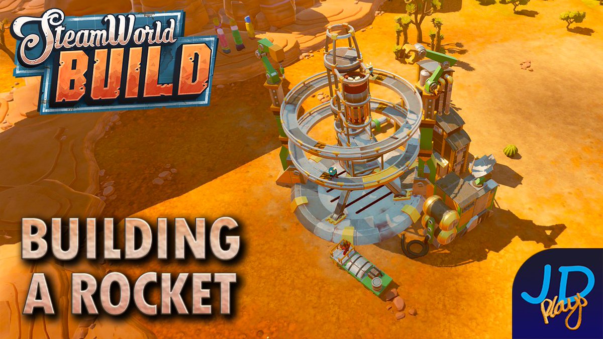 JD_Play5's tweet photo. Episode 2 of my #SteamworldBuild lets play is out! Things are already in such a state I'm already planning for my escape!
https://t.co/fxdh4jsDZ4 https://t.co/HXrdQId4ea