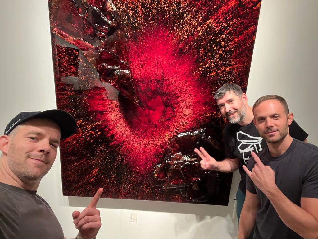 Talk Art (@talkart) on Twitter photo 🩸🎨New <a href="/TalkArt/">Talk Art</a>! We meet artist <a href="/JORDANEAGLES/">Jordan Eagles</a> to mark World Aids Day 2023. For 25 years, Eagles has been exploring the aesthetics and ethics of blood as an artistic medium. He lives and works in NY and we visit his studio to discuss his museum exhibition: podcasts.apple.com/gb/podcast/tal… 🩸🎨New <a href="/TalkArt/">Talk Art</a>! We meet artist <a href="/JORDANEAGLES/">Jordan Eagles</a> to mark World Aids Day 2023. For 25 years, Eagles has been exploring the aesthetics and ethics of blood as an artistic medium. He lives and works in NY and we visit his studio to discuss his museum exhibition: podcasts.apple.com/gb/podcast/tal…