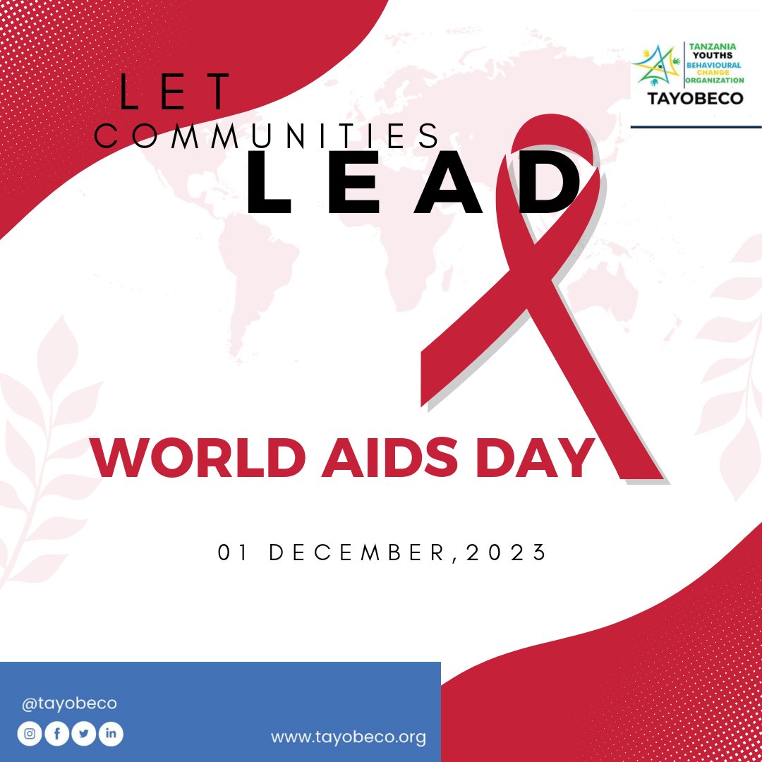 Let Communities Lead ❤️

#WAD2023, we reiterate our commitment to ‘#EngagedCommunities’ to accelerate actions required to eliminate HIV/AIDS.

#WAD2023
#16daysofactivism 
#KijanaMkakati