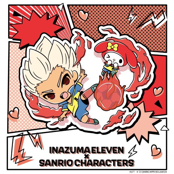 豪炎寺修也 サンリオ 缶バッジ 12点 イナイレ イナズマイレブン ⚡️#イナズマイレブン×#サンリオキャラクターズ コラボ⚡️ コラボ