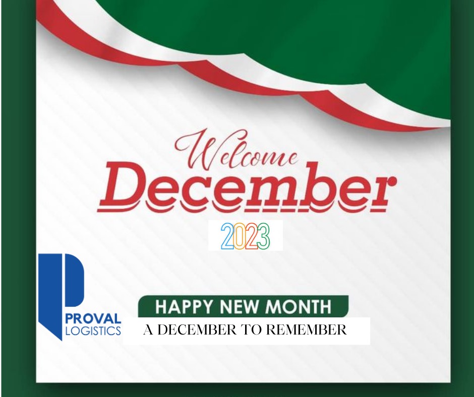 ProvalLogistics's tweet photo. The season we have been waiting for is here...Happy new month

#happynewmonth 
#december 
#provallogisticsbegloballyconnected🚐✈🏍 https://t.co/kYGENRrrWY