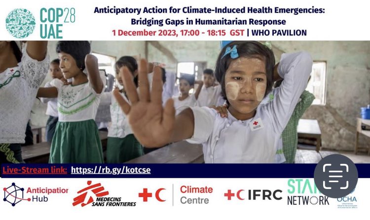 Stephen_Cornish's tweet photo. Pleased to share @MSF’s work on Malaria peak prediction later today- which allows us time to prepare, prevent , partner & better meet the healthcare challenge head on! Join Us! #FutureofAid @COP28_UAE https://t.co/QQhps7A8h8