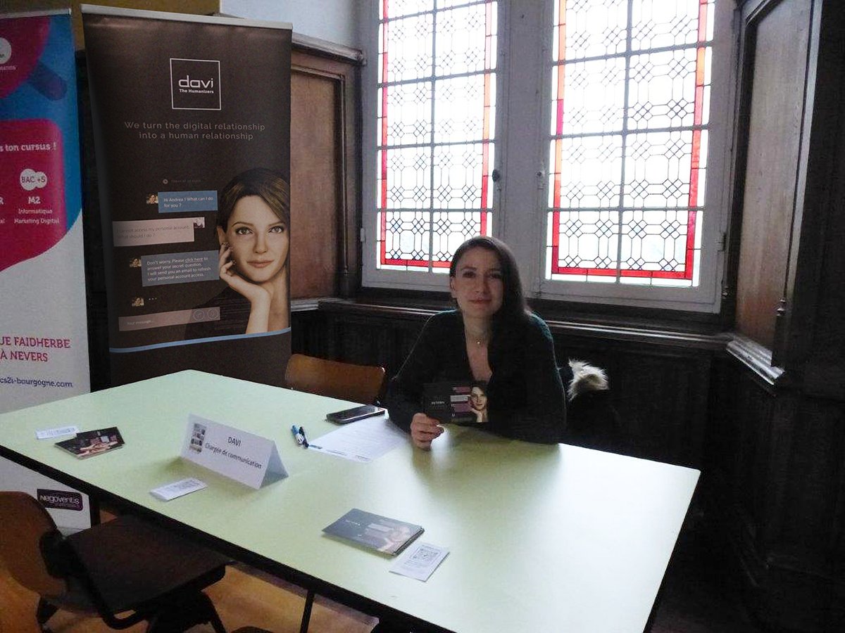 👉​ Le 23 novembre, nous participions au salon Mix &amp; Match organisé par la FETE FEMMES EGALITE EMPLOI. Lise Guillon, notre chargée de communication, représentait DAVI The Humanizers afin de promouvoir notre politique de #recrutement inclusive. 

#inclusion #deeptech #IA