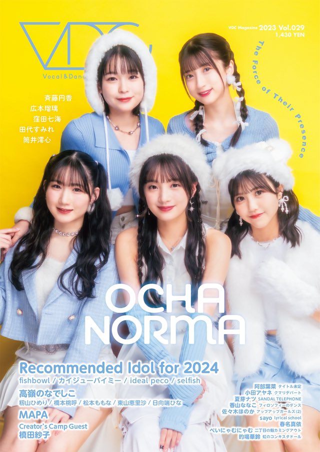 🥇アンケートで最も🥇 12/22(金)発売 雑誌『VDC Magazine 029』 雑誌内