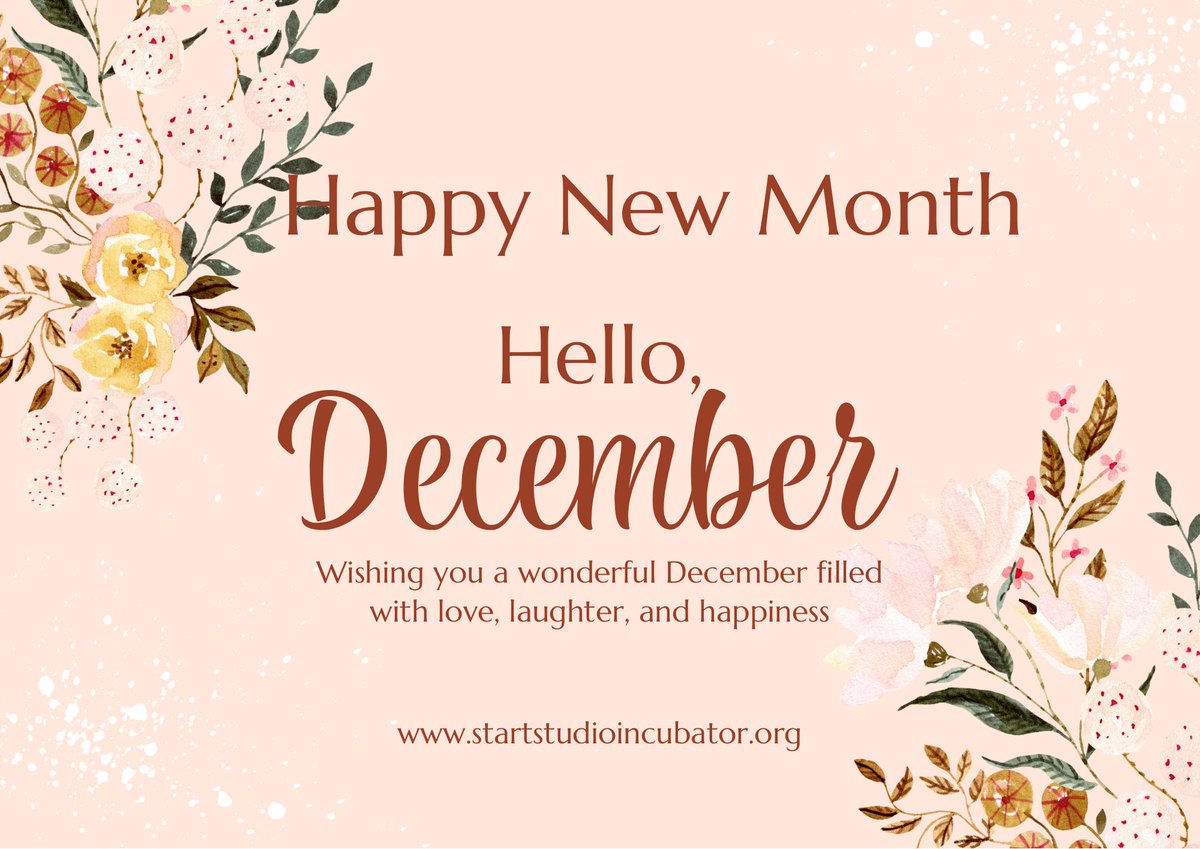 ssi_csed's tweet photo. Happy New Month from all of us at Start Studio Incubator… Keep Winning 🏆 https://t.co/SlLnBgFRsR