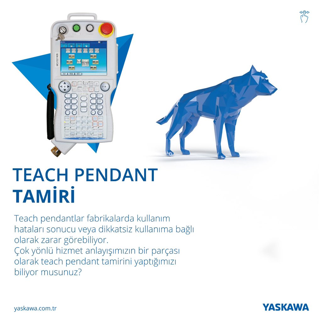 YaskawaTurkey's tweet image. Robotunuza özel bakım fırsatlarını kaçırmayın!

robotik.servis@yaskawa.eu 

0530 343 87 76

#yaskawa #yaskawaturkey #robot #motoman #robotbakım #endüstriyelrobot #industrialrobots