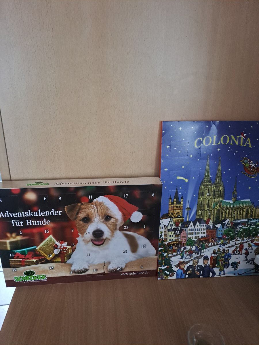 SimoneSkippy's tweet photo. #Christmas
#firstofdecember
In Germany it is a tradition to open doors on the Advent calendar from December 1st to December 24th. Of course Skippy and I have one too.
🤗 https://t.co/hZqbQIYCcB