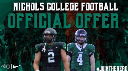 After a great conversation with <a href="/CoachVBisonHC/">Vinny Marino</a> I am blessed to announce I have received my third official offer from @NCbison_FB blessed for this opportunity!!