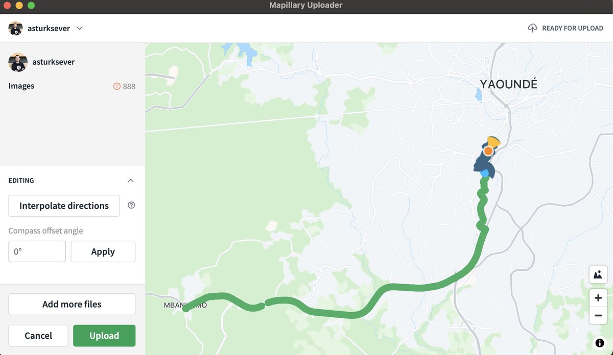 Hello from <a href="/sotmafrica/">SotM Africa 2025</a> 🇨🇲

Captured with GoPro MAX from the venue to Yaounde <a href="/mapillary/">Mapillary</a> 

Join us either in person or remote to my talk "A Journey to 2 Billion Open Street-Level Images with Mapillary" at 16:00 (CET).