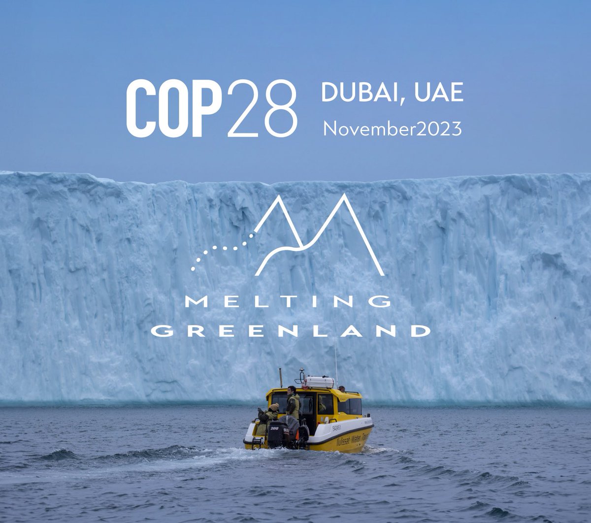 OrightOfficial's tweet photo. Exciting news! 🌍 "Melting Greenland" documentary will be showcased at the 2023 UN Climate Change Conference. With an invite from UNFCCC , #Oright Steven Ko will attend on Dec 1, advocating for climate action and environmental education. Let's unite for a better world! #COP28UAE https://t.co/fT7FhMpweV