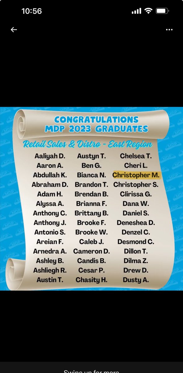 Chris Mindingall (@cm797y) on Twitter photo I am glad to be in the number! MDP Class of 2023<a href="/sg939y/">Sharee’ de la Greaux</a> <a href="/SClasberry/">Shemika Clasberry</a> <a href="/WeRtheNAC/">National Acquisition Centers</a> <a href="/NinaS2016/">Nina Mustafa</a> <a href="/VirtualSalesExp/">Virtual Sales Experience</a> <a href="/OSA_Teams/">OSA</a> <a href="/mdp_att/">MDP_ATT</a> <a href="/LifeAtATT/">Life at AT&T</a> I am glad to be in the number! MDP Class of 2023<a href="/sg939y/">Sharee’ de la Greaux</a> <a href="/SClasberry/">Shemika Clasberry</a> <a href="/WeRtheNAC/">National Acquisition Centers</a> <a href="/NinaS2016/">Nina Mustafa</a> <a href="/VirtualSalesExp/">Virtual Sales Experience</a> <a href="/OSA_Teams/">OSA</a> <a href="/mdp_att/">MDP_ATT</a> <a href="/LifeAtATT/">Life at AT&T</a>