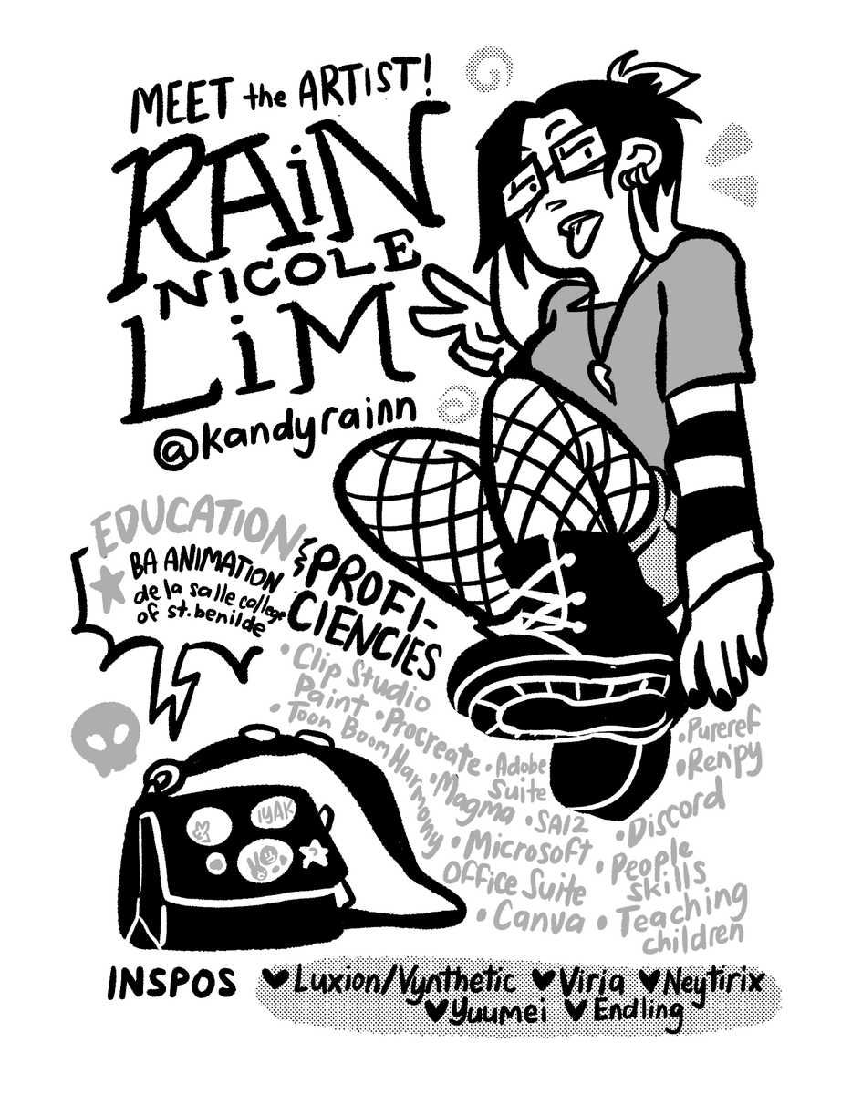 togidemi's tweet photo. Comic launching at Komiketmas tomorrow!
GIFTED YOUNG ARTIST (pt 1 wow) (prologue ganern) is a coming of age (??) comedy about burnt-out animation grad Rain and extremely un-artsy Evie teaching summer art classes to children who are, tragically, better artists than them https://t.co/LubDPv4jPo