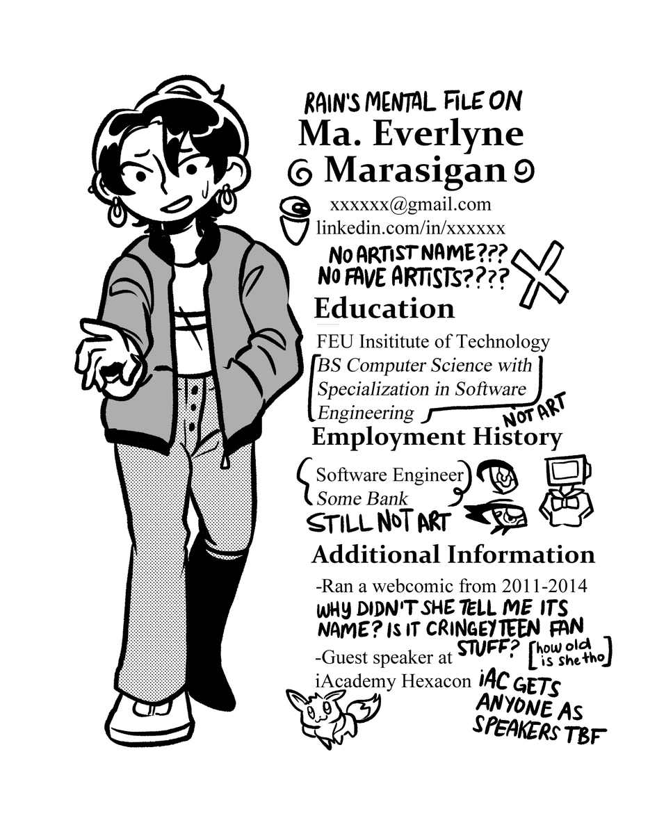 togidemi's tweet photo. Comic launching at Komiketmas tomorrow!
GIFTED YOUNG ARTIST (pt 1 wow) (prologue ganern) is a coming of age (??) comedy about burnt-out animation grad Rain and extremely un-artsy Evie teaching summer art classes to children who are, tragically, better artists than them https://t.co/LubDPv4jPo