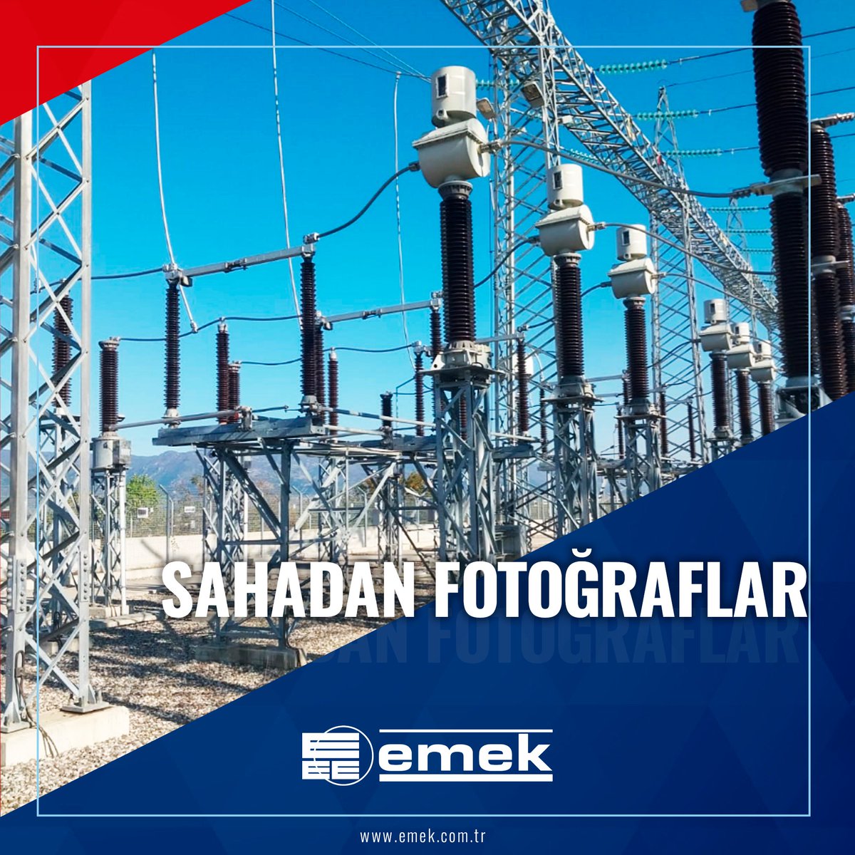 emekelektrikas's tweet photo. Sahadan Fotoğraflar / Substation Photos
#emekelektrik #elektrik #ankara #turkey #ihracat #transformator #instrumenttransformer #disconnectingswitch https://t.co/MdSoAGnM4d