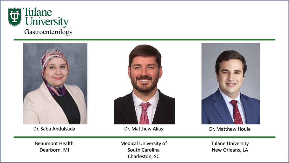 tulanegastro's tweet photo. We are thrilled to welcome our new fellows for the 2024/2025 academic year!  Congratulations on the Match and all of your accomplishments thus far.  We can’t wait to have you as part of the team! @sarahcgloverDO @HepaTing #MatchDay #GI #FellowshipMatch https://t.co/obAQcuxJy2