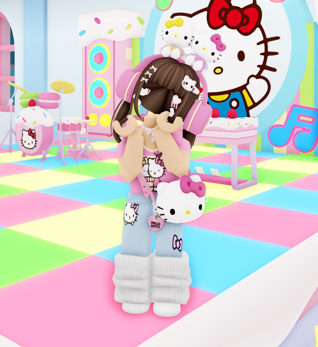 NEW ROBLOX FREE ITEM- 😍💖 *MY HELLO KITTY CAFE* 