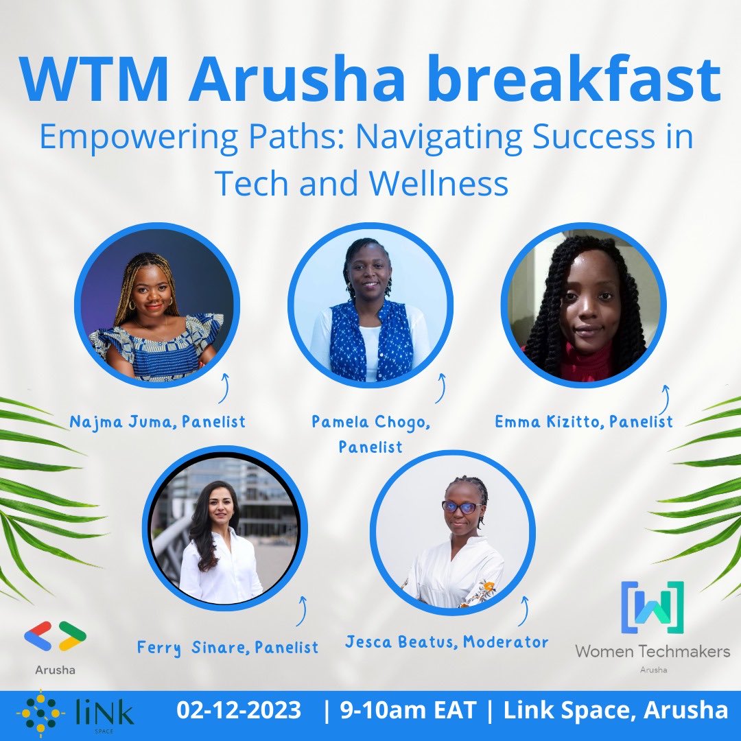 Women Techmakers Arusha tweet media