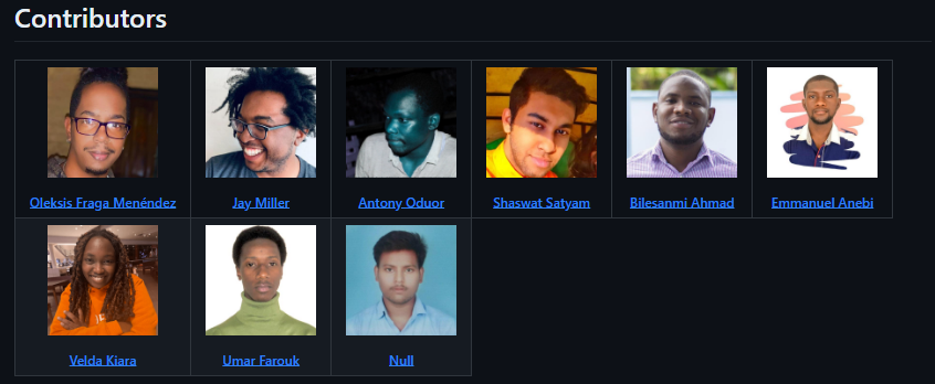 blackpythondevs's tweet image. Welcome to the Black #Python Developers website. You have made a great contribution to the community. We are proud of you! 👏❤️🐍