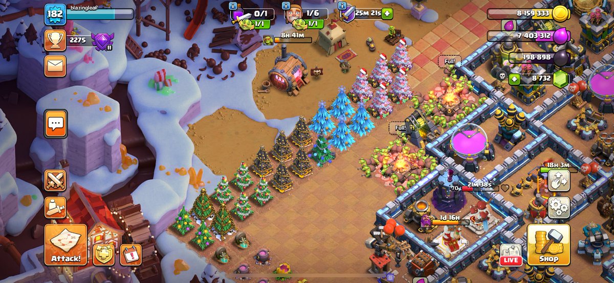 blazingleaf's tweet photo. @lukasz_lenarcik @ClashofClans I have what you want, wanna trade? I’m missing some in the middle 😂 https://t.co/QegiiqUgEa