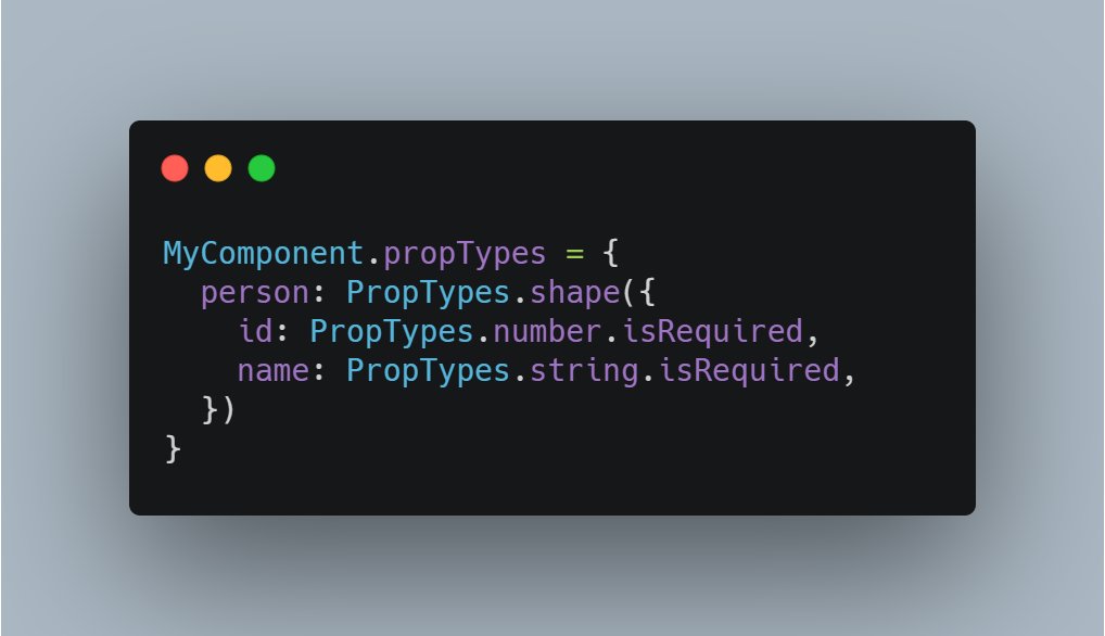 Write4Startup's tweet image. Tip #2:
Improve code readability with PropTypes. Document your React components and catch bugs early in development. 📝🐛 #ReactJS #CodingStandards