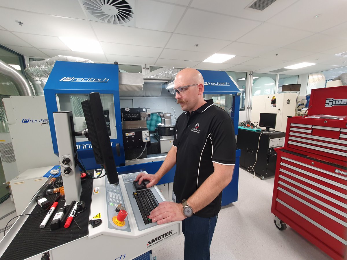 Introducing our newest team member, ultra-precision technologist, Brendan Schawl!  With 25+ years of diamond turning &amp; ultra-precision optics machining process experience we're proudly expanding ANFF’s skill base &amp; boosting our national research capabilities! @ANFFHQ #NCRISImpact